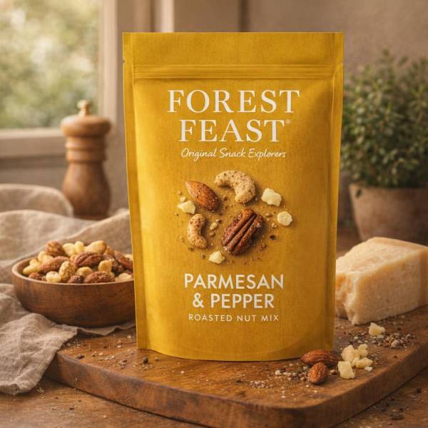 Forest Feast Black Pepper & Parmesan Nut Mix 120g