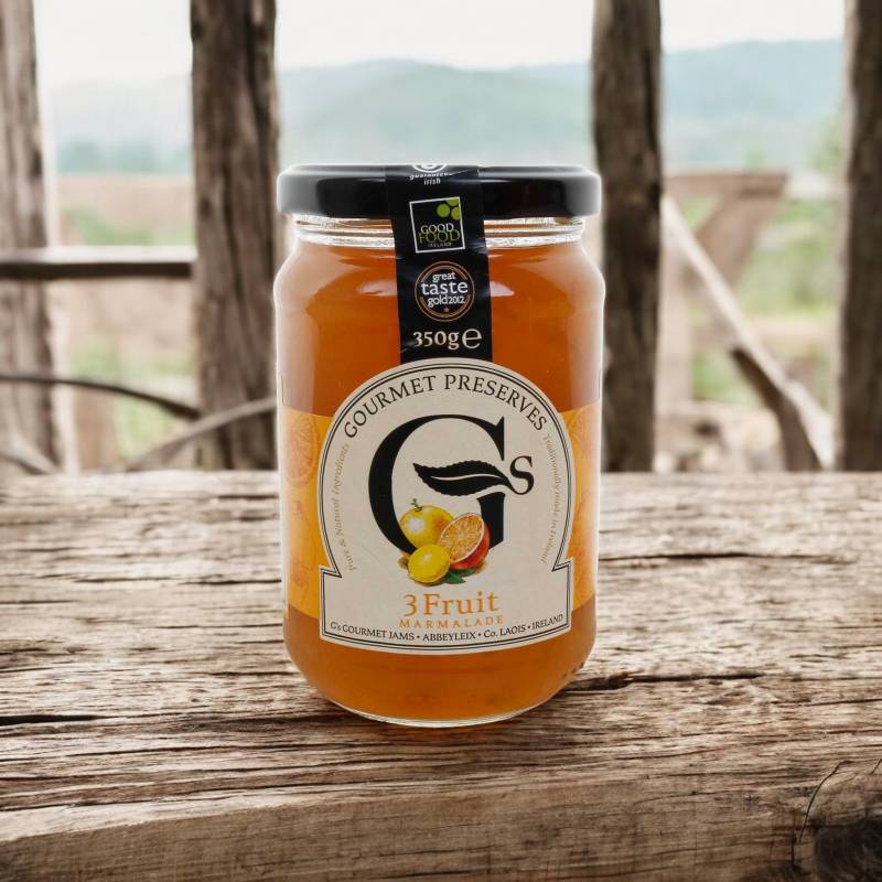 G's Gourmet Three Fruit Marmalade 350g